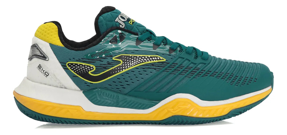 Calzado De Padel Tenis Joma Point Verde Petroleo Lisa 45 Eu