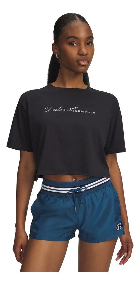 Remera Under Armour Wm Crop - Mujer