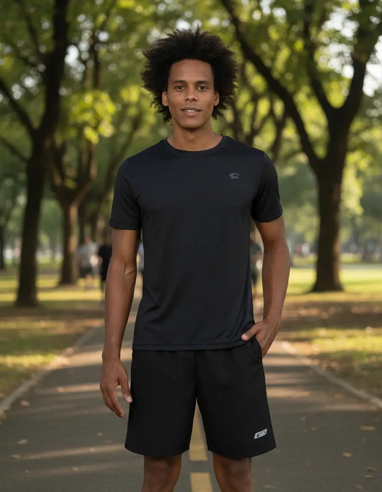 Remera Sol Sports New Basic +50uv - Hombre