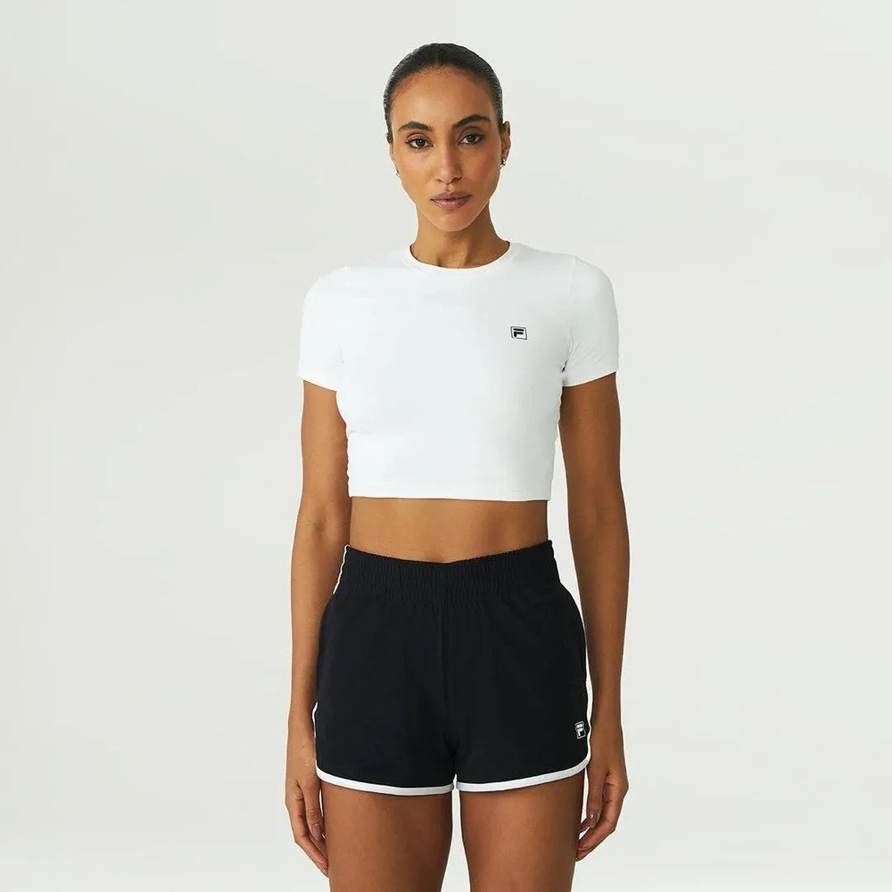 Remera Crop Top Fila Essential Training - Mujer