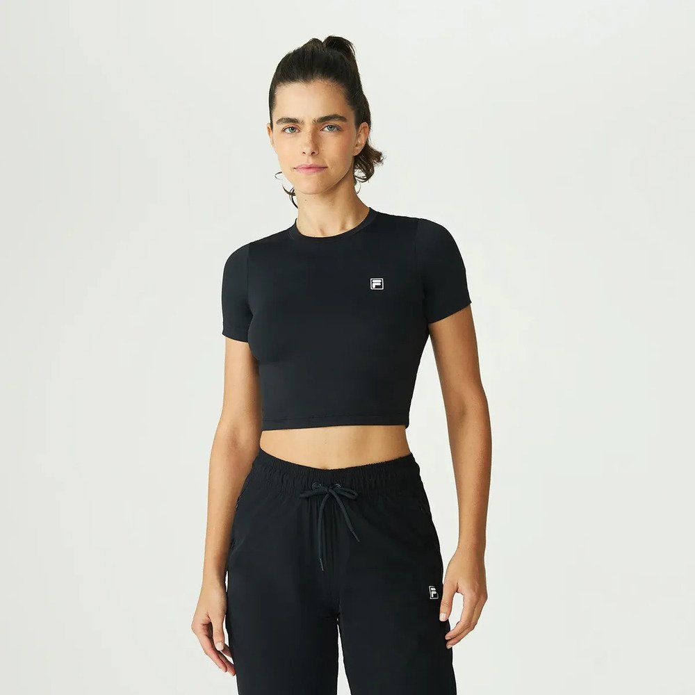 Remera Crop Top Fila Essential Training - Mujer - Imagen 5