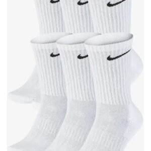Medias Nike Everyday X6 - Unisex Blanco Logo L (41eu / 46eu)