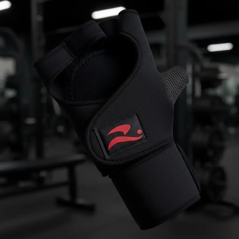 Guantes Con Muñequera Gym Entrenamiento Realtex - Unisex - Imagen 2