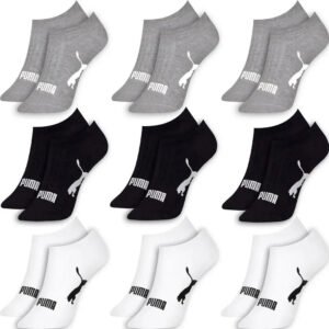 Medias Puma Invisibles Logo X9 - Unisex