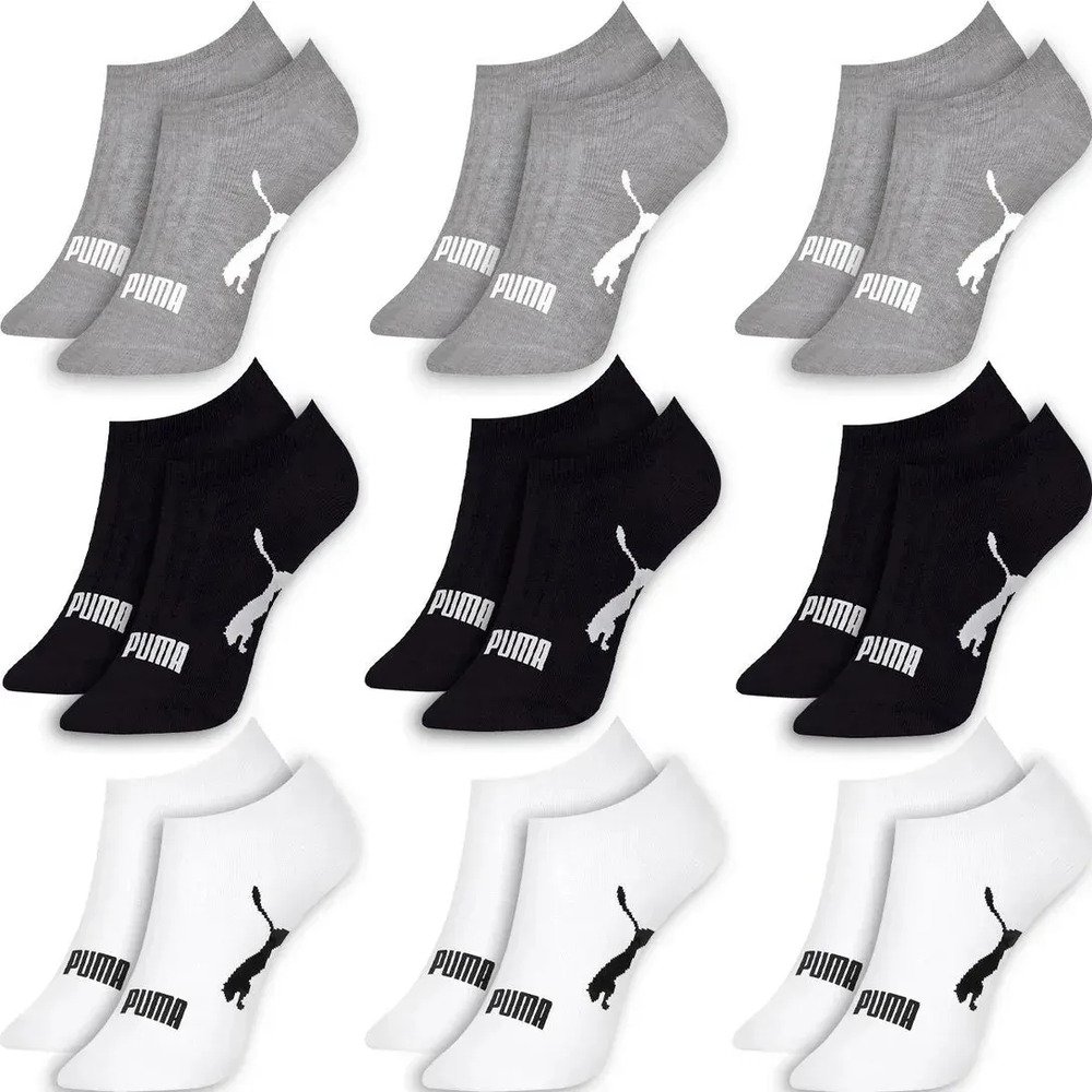 Medias Puma Invisibles Logo X9 - Unisex