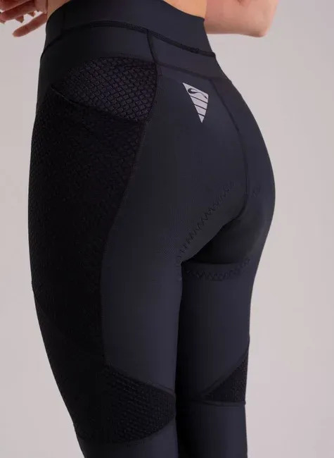 Calza De Ciclismo Larga Sol Sports Matrix Bandana Gel Mujer - Imagen 5