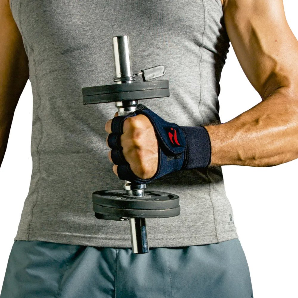 Guantes Con Muñequera Gym Entrenamiento Realtex - Unisex - Imagen 3
