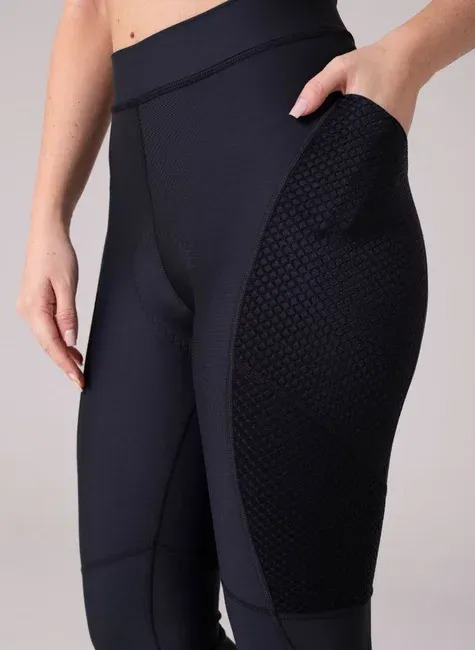 Calza De Ciclismo Larga Sol Sports Matrix Bandana Gel Mujer - Imagen 4