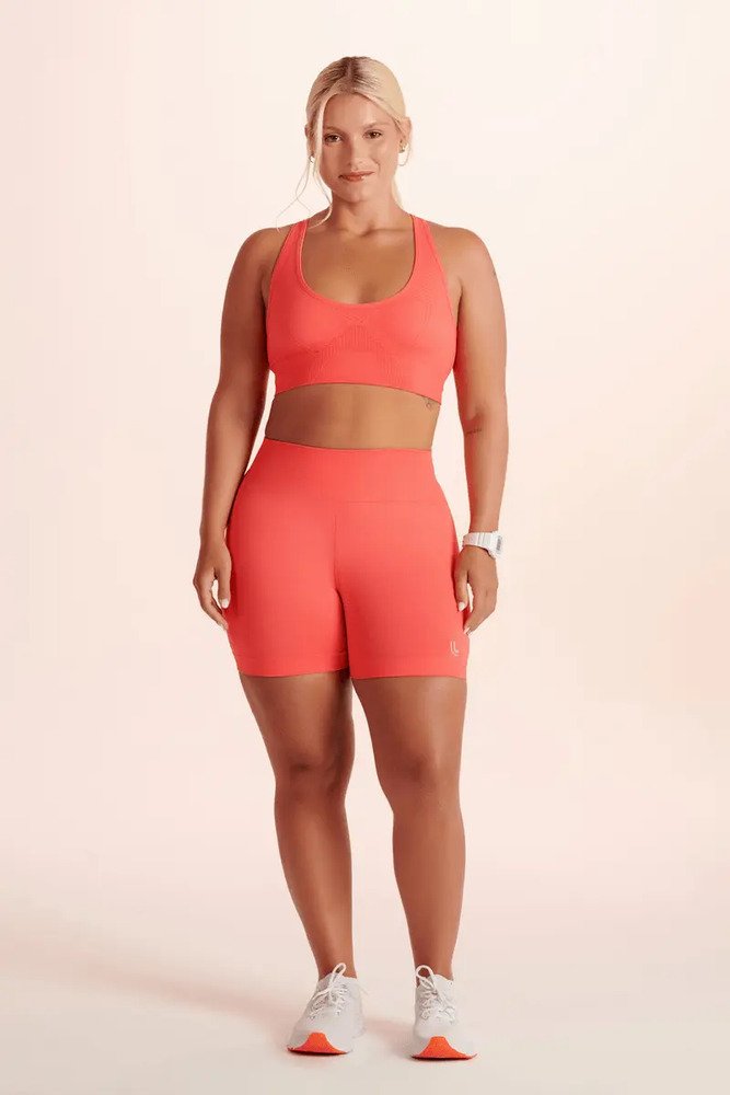 Short Lupo Sin Costuras Levanta Cola Fitness Gym - Imagen 8