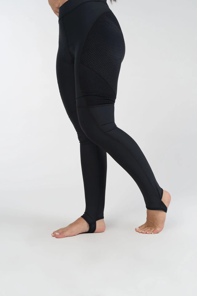 Calza De Ciclismo Larga Sol Sports Matrix Bandana Gel Mujer - Imagen 2